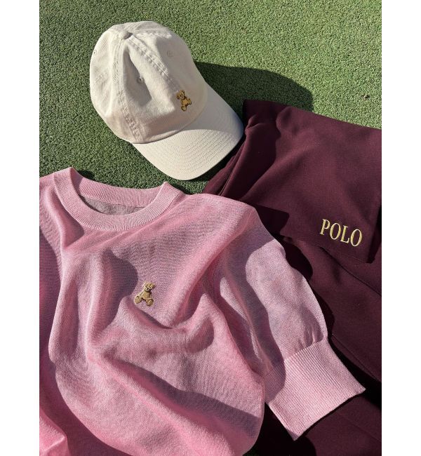 LAGUNAMOON「【POLO BCSコラボ】シアーベアニットプルオーバー」|ニット・セーター|