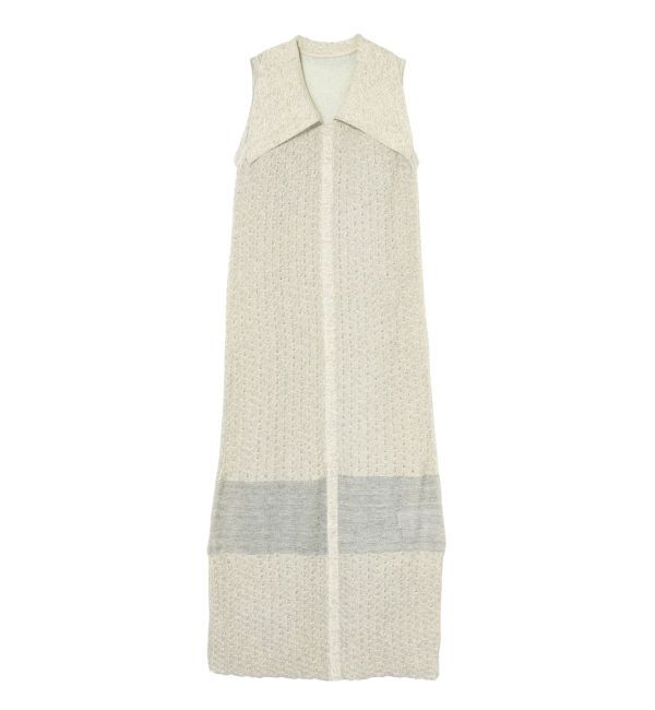 LAGUNAMOON「ミックスパターンカラーネックニットワンピース」|ワンピース|