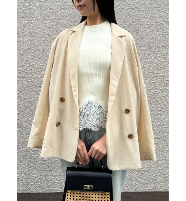 LAGUNAMOON「ヘムレースニットプルオーバー」|ニット・セーター|