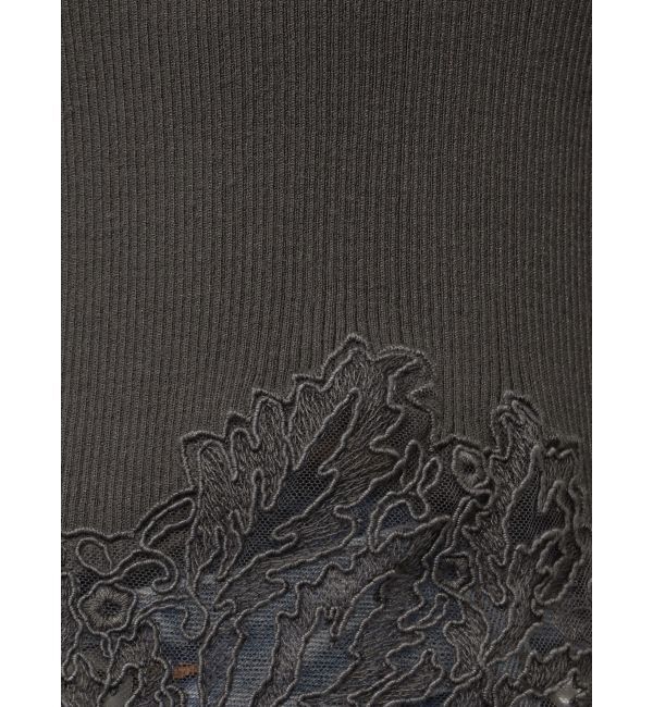 LAGUNAMOON「ヘムレースニットプルオーバー」|ニット・セーター|