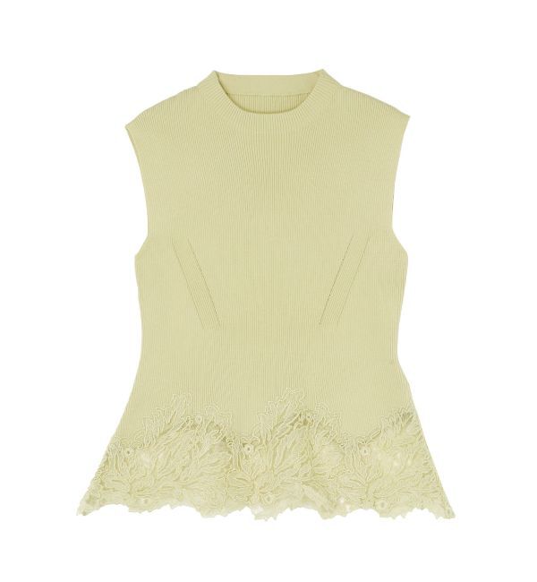 LAGUNAMOON「ヘムレースニットプルオーバー」|ニット・セーター|