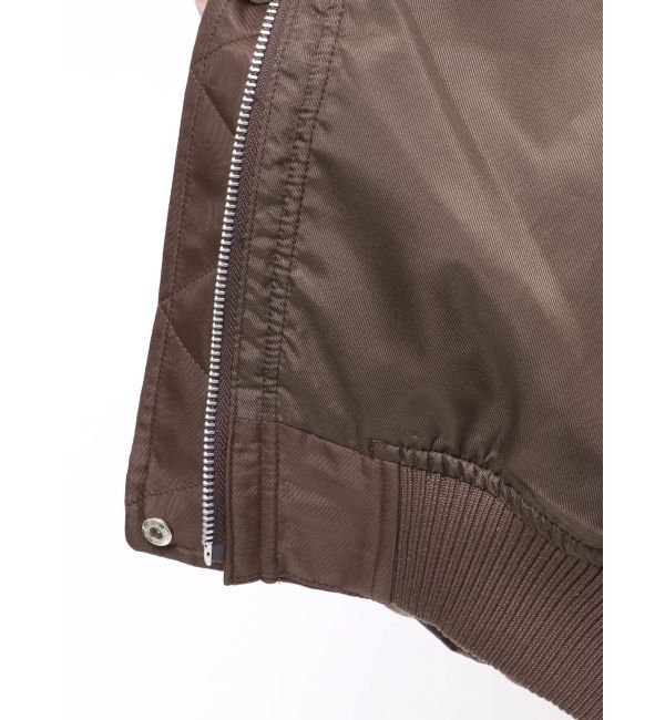 LAGUNAMOON「ショートMA-1」|ブルゾン・スタジャン|