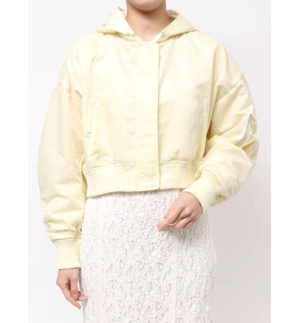 LAGUNAMOON「ショートMA-1」|ブルゾン・スタジャン|