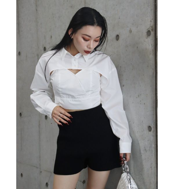 EVRIS「アンサンブルシャツトップス」|シャツ・ブラウス|