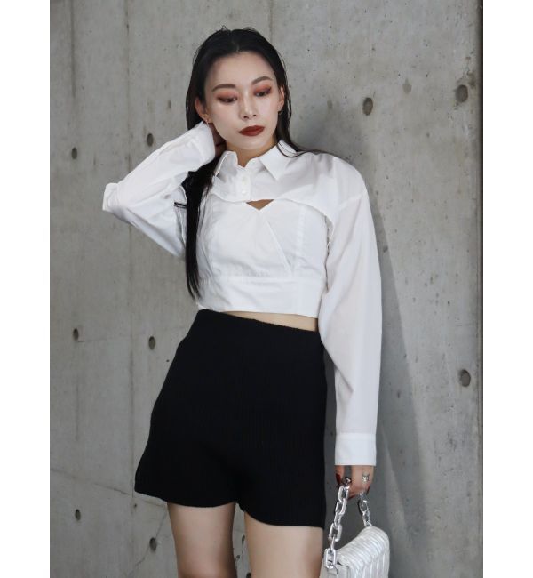 EVRIS「アンサンブルシャツトップス」|シャツ・ブラウス|