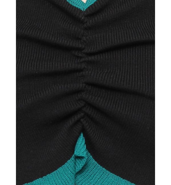 EVRIS「ドロストフリルニットキャミソール」|ニット・セーター|