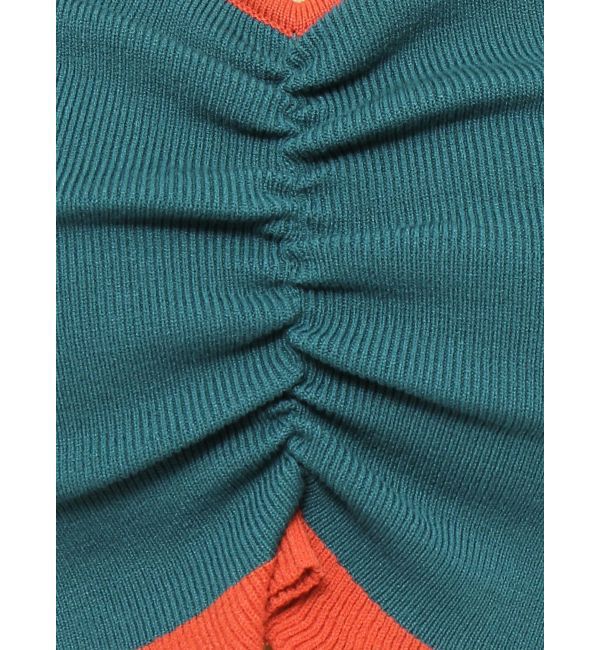 EVRIS「ドロストフリルニットキャミソール」|ニット・セーター|