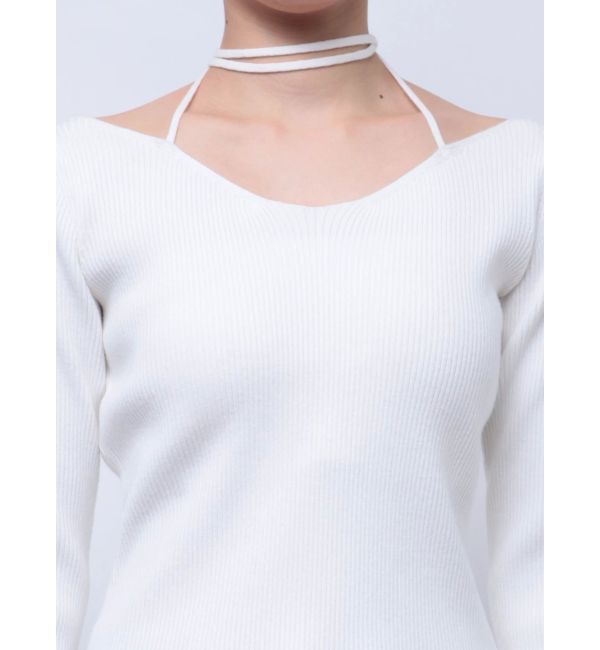 EVRIS「チョーカーネックニットトップス」|ニット・セーター|