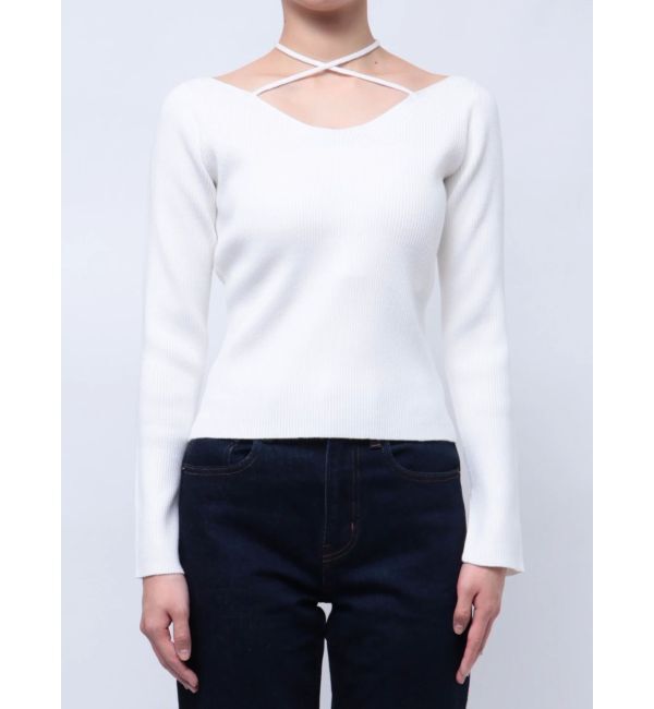 EVRIS「チョーカーネックニットトップス」|ニット・セーター|