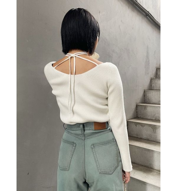 EVRIS「チョーカーネックニットトップス」|ニット・セーター|