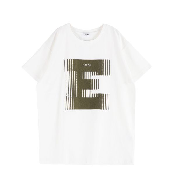 EVRIS「フロントロゴオーバーサイズTシャツ」|Tシャツ・カットソー|