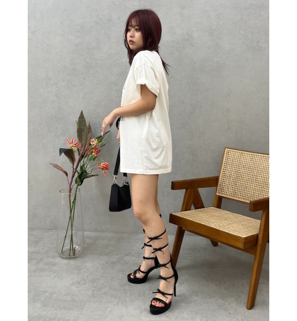 EVRIS「フロントロゴオーバーサイズTシャツ」|Tシャツ・カットソー|