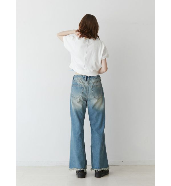 jouetie「レースアップリボントップス」|Tシャツ・カットソー|