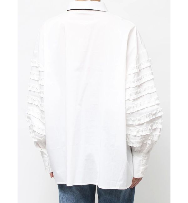 jouetie「スリーブフリルルーズタイシャツ【セットアイテム】」|シャツ・ブラウス|