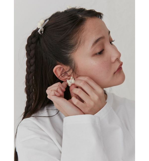 merry jenny「【Maison terrier コラボ】メレンゲクッキーピアス」|ピアス|