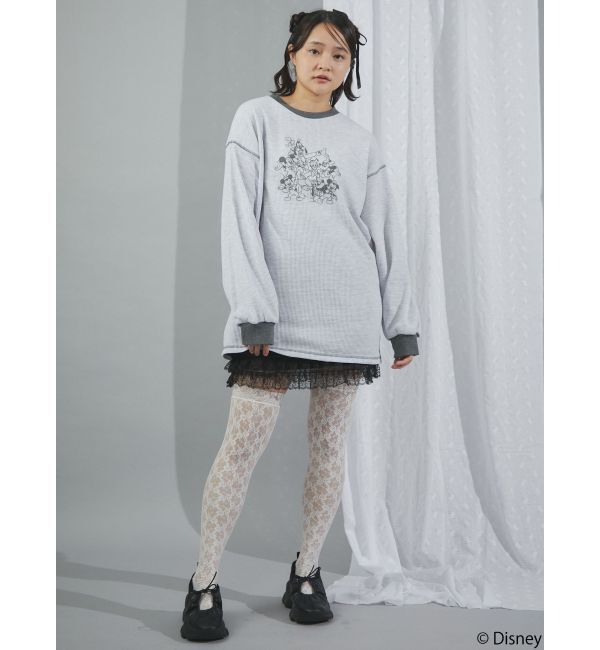 merry jenny「MICKEY＆FRIENDS / サーマルトップス」|Tシャツ・カットソー|