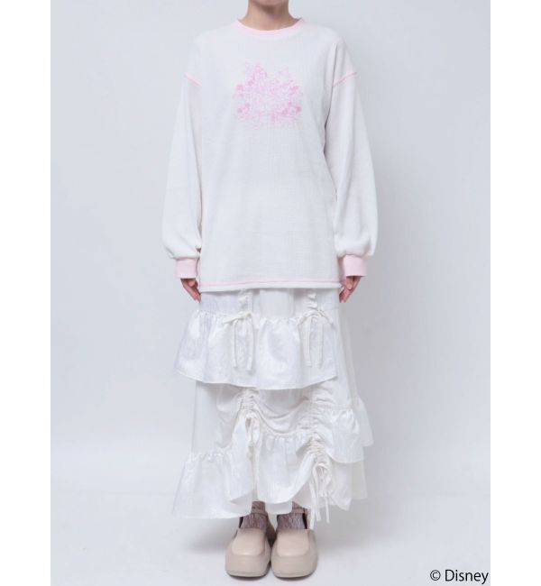 merry jenny「MICKEY＆FRIENDS / サーマルトップス」|Tシャツ・カットソー|