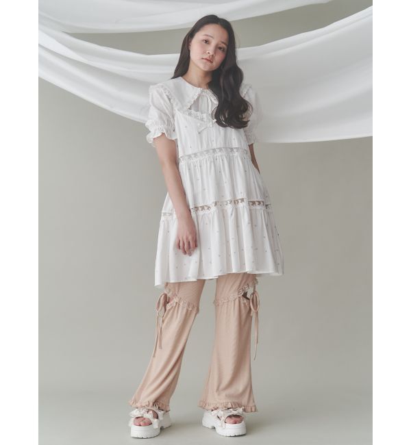 merry jenny「flowerフレアベビードール」|シャツ・ブラウス|