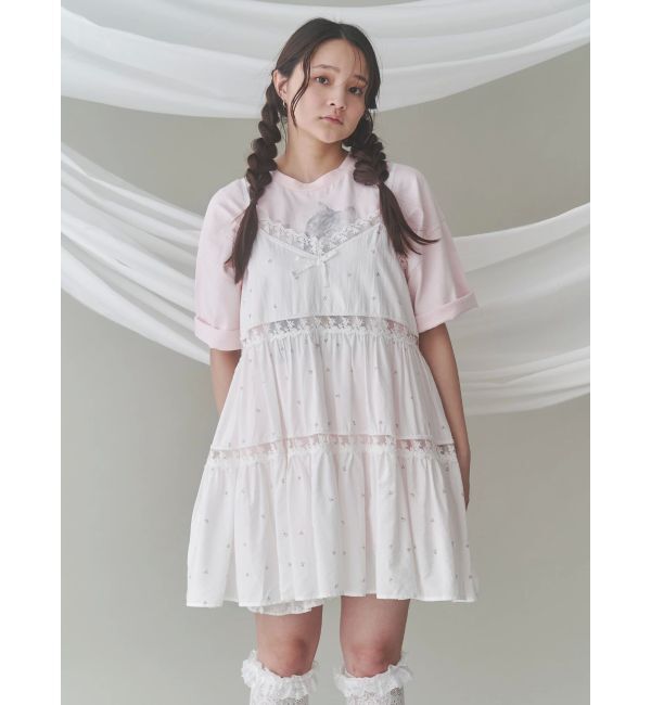 merry jenny「flowerフレアベビードール」|シャツ・ブラウス|