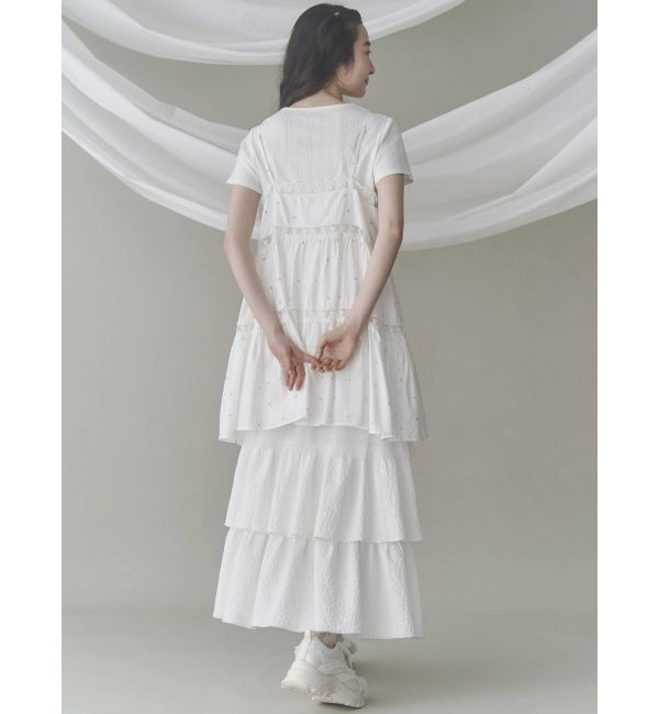 merry jenny「flowerフレアベビードール」|シャツ・ブラウス|