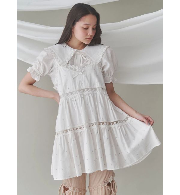 merry jenny「flowerフレアベビードール」|シャツ・ブラウス|