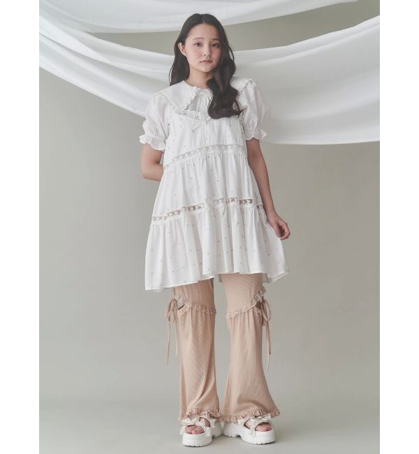 merry jenny「flowerフレアベビードール」|シャツ・ブラウス|