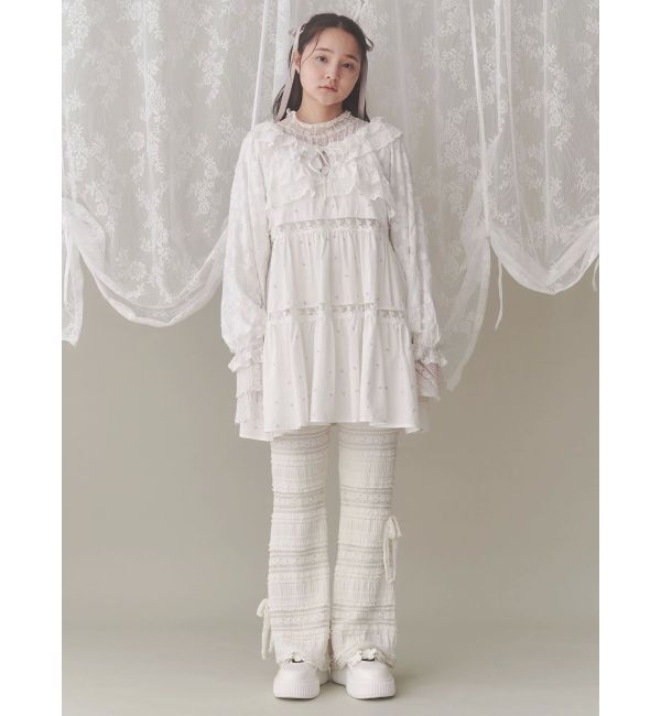 merry jenny「flowerフレアベビードール」|シャツ・ブラウス|