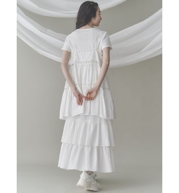 merry jenny「flowerフレアベビードール」|シャツ・ブラウス|