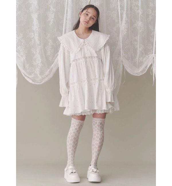 merry jenny「flowerフレアベビードール」|シャツ・ブラウス|