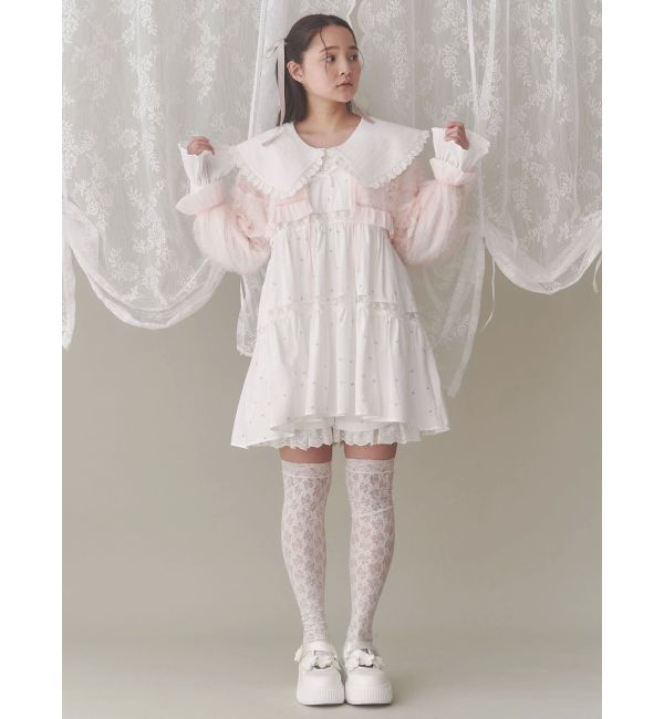 merry jenny「flowerフレアベビードール」|シャツ・ブラウス|