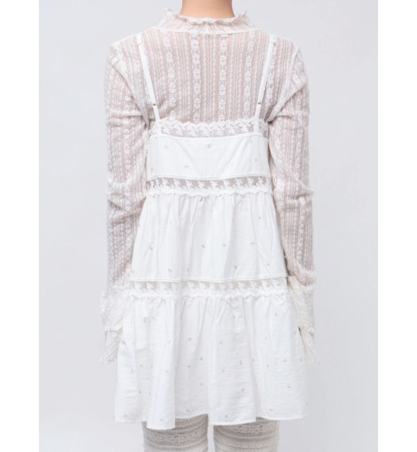 merry jenny「flowerフレアベビードール」|シャツ・ブラウス|