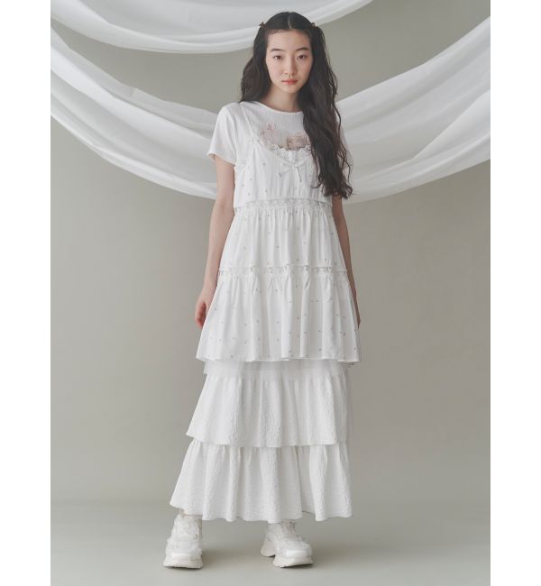 merry jenny「flowerフレアベビードール」|シャツ・ブラウス|