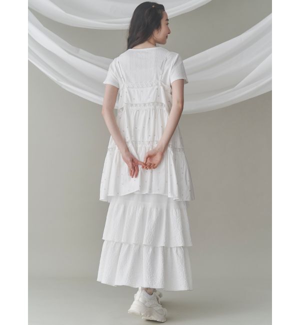 merry jenny「flowerフレアベビードール」|シャツ・ブラウス|