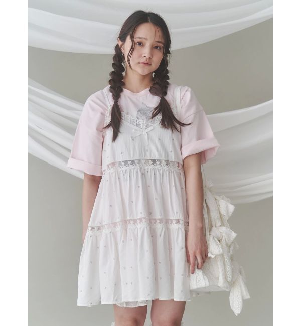 merry jenny「flowerフレアベビードール」|シャツ・ブラウス|