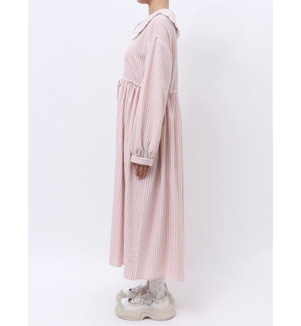 merry jenny「ギンガムチェックフリルワンピース」|ワンピース|