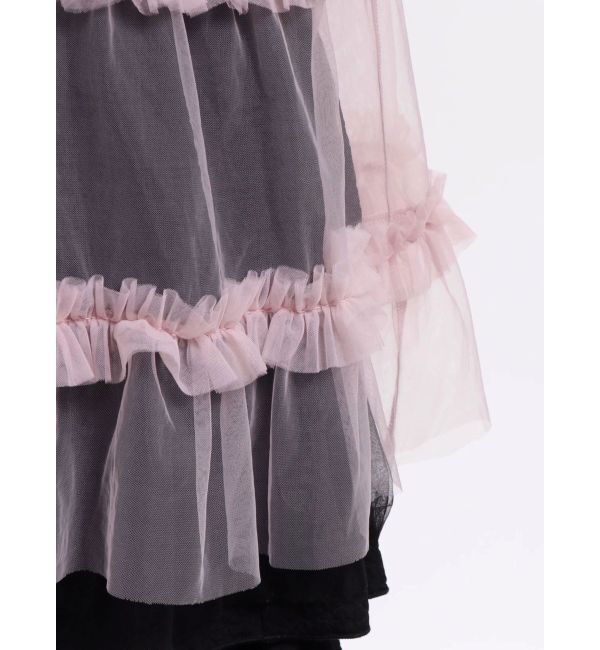 merry jenny「チュールティアードチュニック」|シャツ・ブラウス|