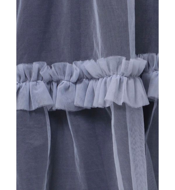 merry jenny「チュールティアードチュニック」|シャツ・ブラウス|