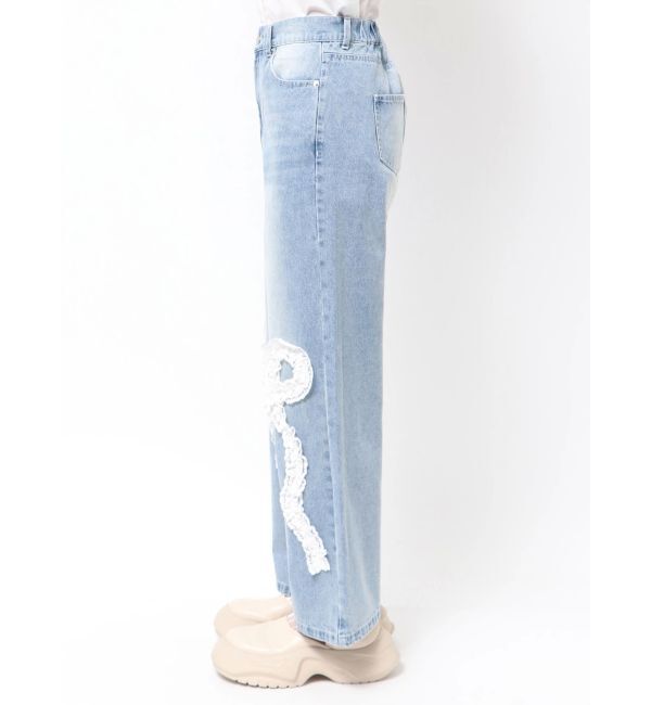 merry jenny「frill ribbonデニムパンツ」|その他|