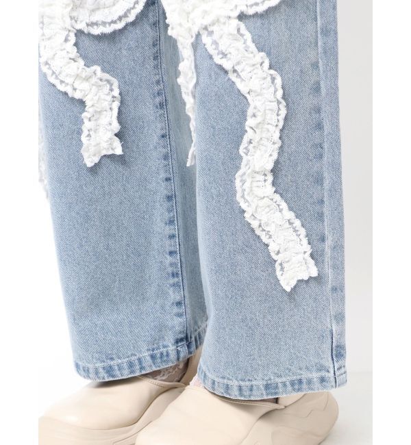 merry jenny「frill ribbonデニムパンツ」|その他|