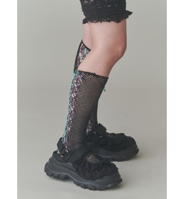 merry jenny「frill back strap sandal sneakers」|スニーカー|