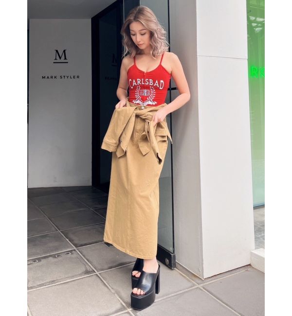 GYDA「loinclothロングスカート」|スカート|