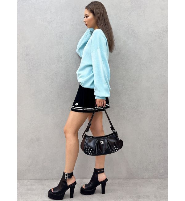 GYDA「GDニットLINEスカートライクショートパンツ」|スカート|