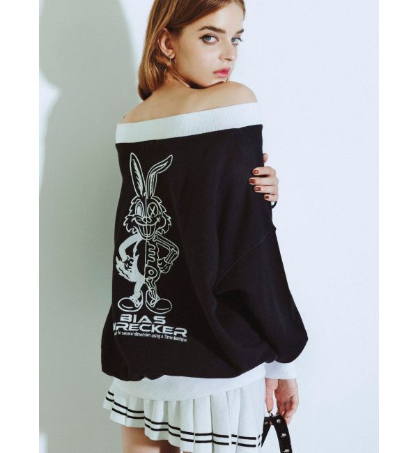 GYDA「GDニットLINEスカートライクショートパンツ」|スカート|