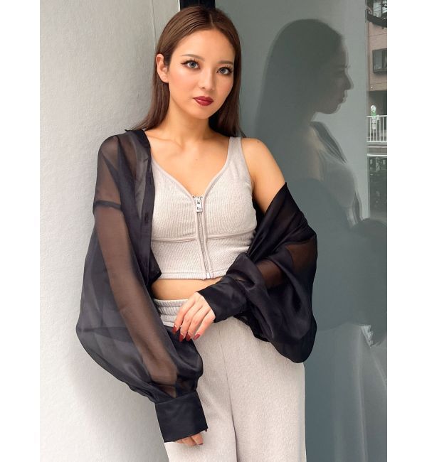 GYDA「リップルプリーツGGスライダービスチェ【SETUP着用可】」|その他|