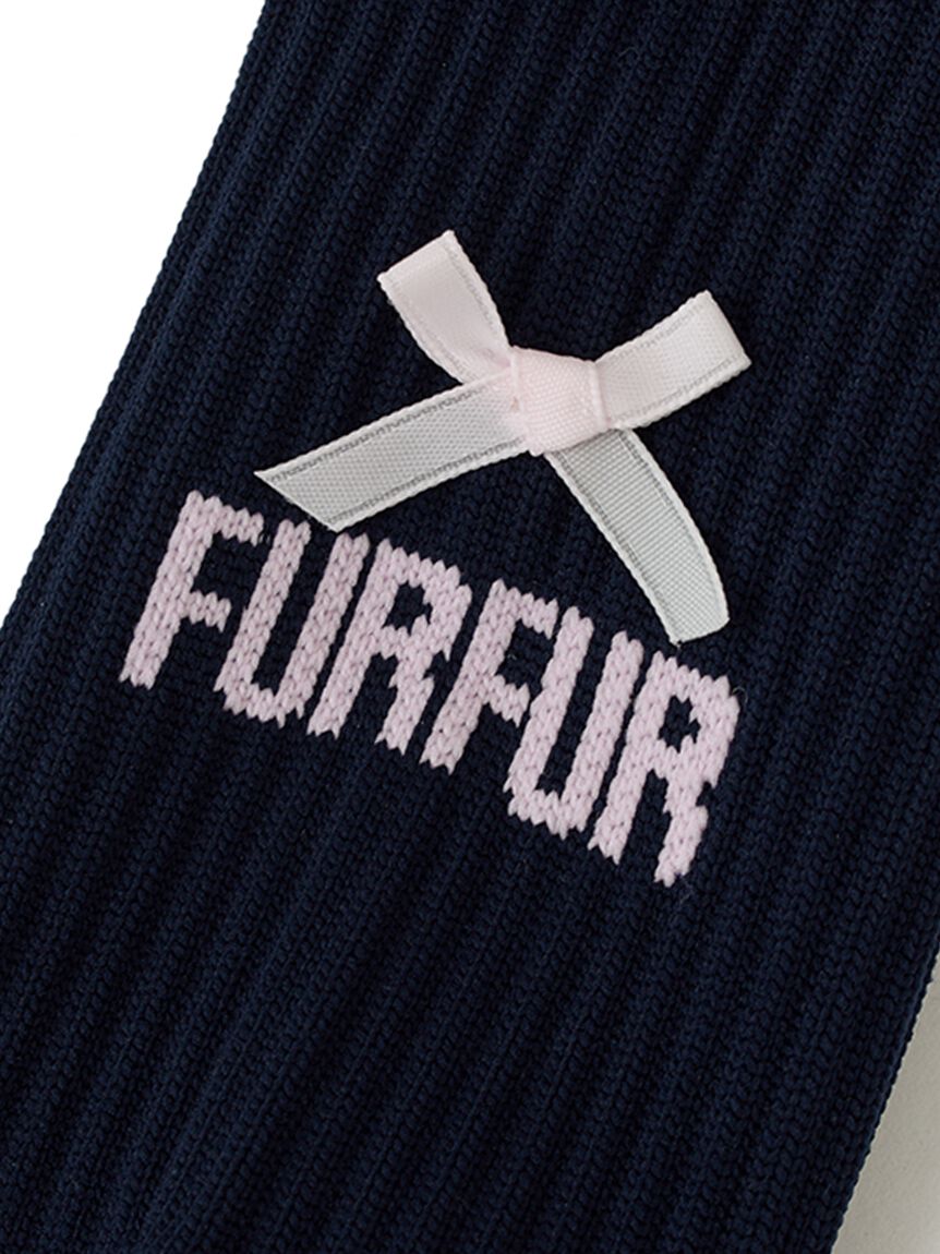 FURFUR「【限定カラー】リボンロゴソックス」|ソックス|