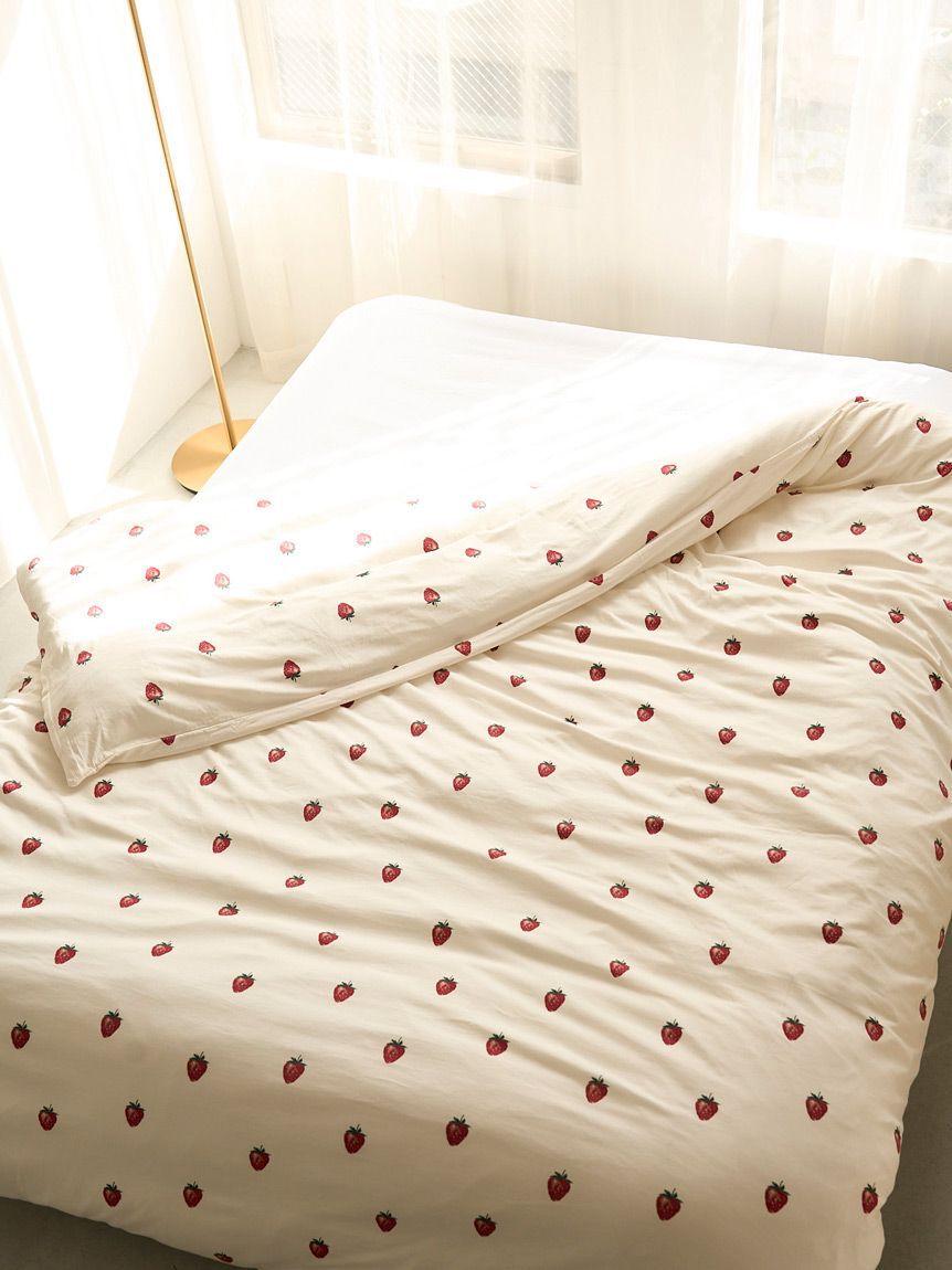 gelato pique Sleep「【Sleep】ストロベリー柄掛けカバー（セミダブル）」|その他|