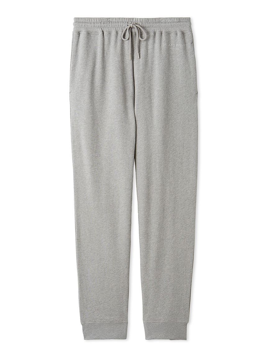 GELATO PIQUE HOMME「【ONLINE限定】【HOMME】コットン裏毛ロングパンツ」|ルームウェア|GRY