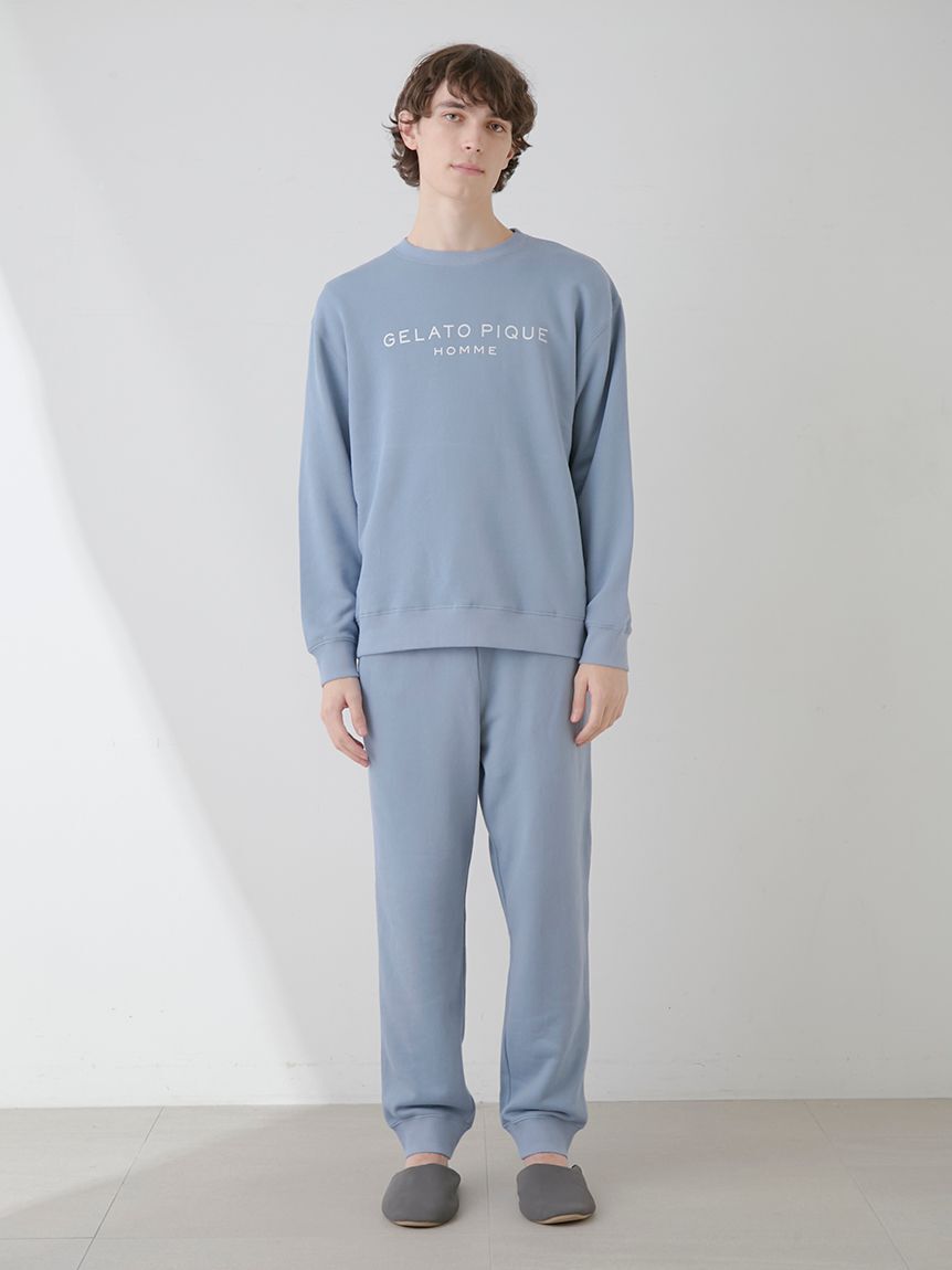GELATO PIQUE HOMME「【ONLINE限定】【HOMME】コットン裏毛ロングパンツ」|ルームウェア|