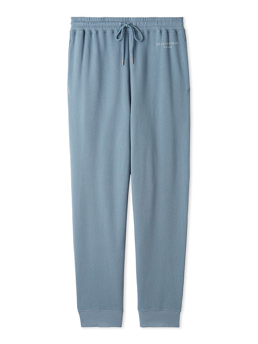 GELATO PIQUE HOMME「【ONLINE限定】【HOMME】コットン裏毛ロングパンツ」|ルームウェア|BLU
