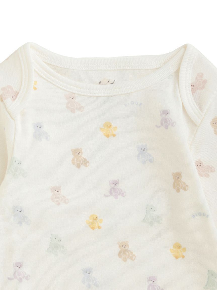 GELATO PIQUE KIDS & BABY「【ラッピング済み】【BABY】ベアブランケット&ぬいぐるみ&ボディースーツ&スタイ4点セット ギフトBOX」|その他ベビー用品|